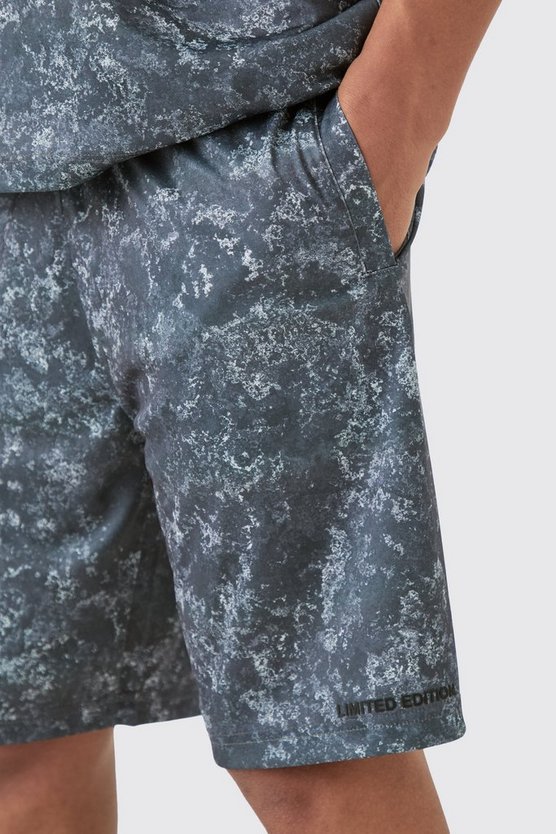 Basketball-Shorts mit Print