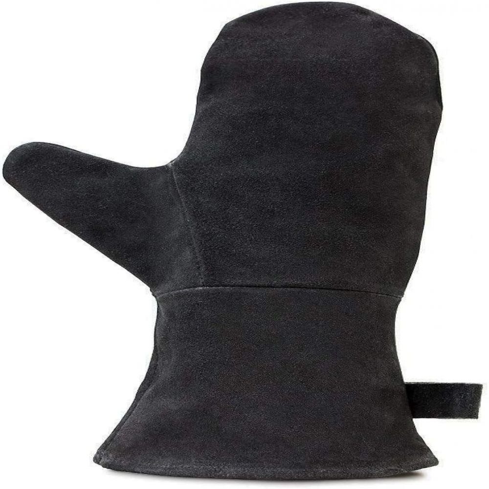 Fokelyi Topfhandschuhe 1 Stück Ofenhandschuhe,Backhandschuhe, Grillhandschuhe,Wildleder