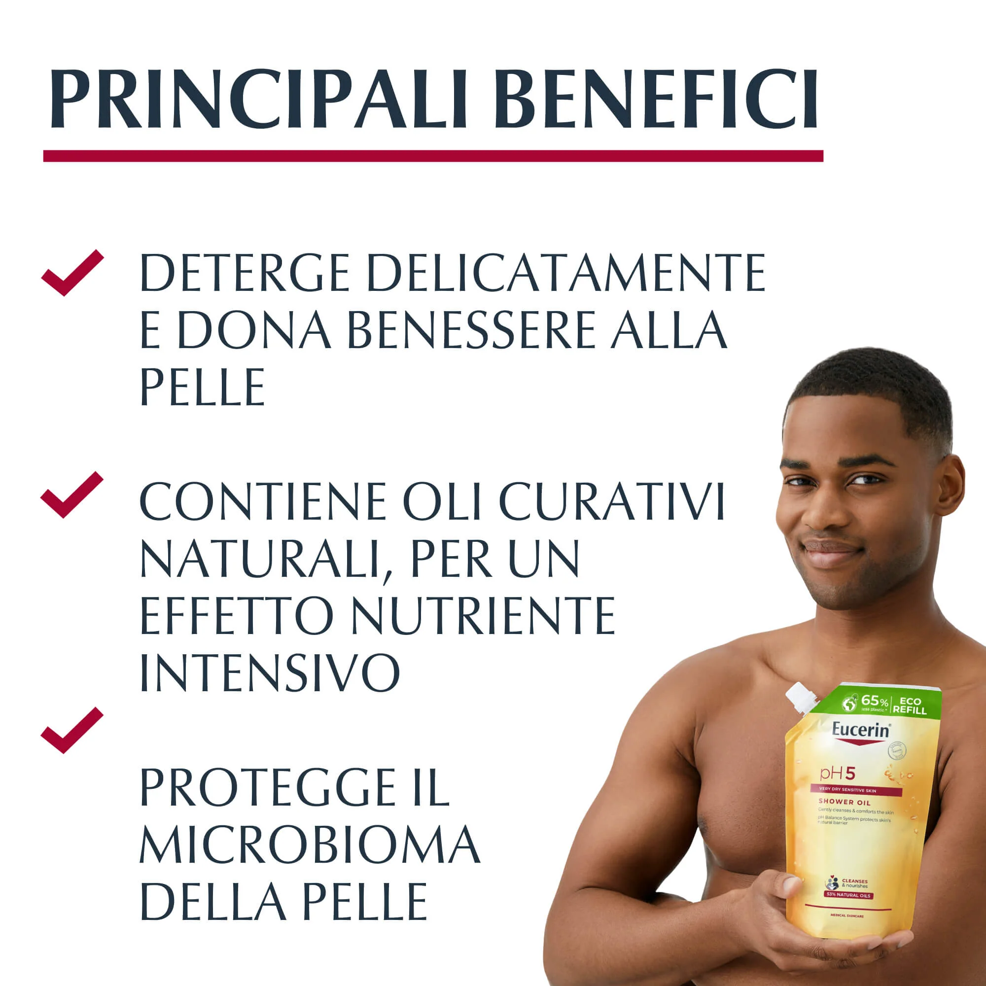 pH5 Náhradná náplň do sprchového oleja pH5 - Sprchový olej, kúpeľ a sprcha