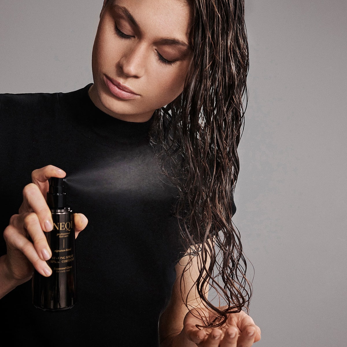 Leave-In Spray Diamond Glass Locken, 180 ml
