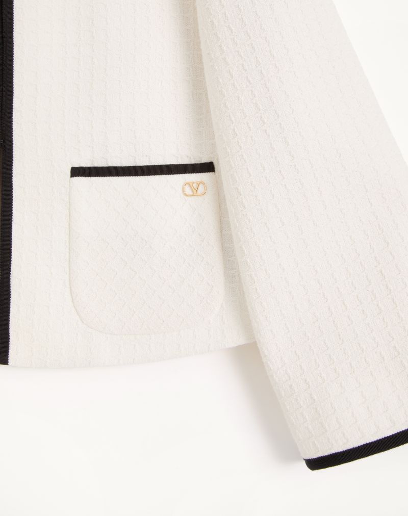 Jaqueta de tweed de algodão Canestrello