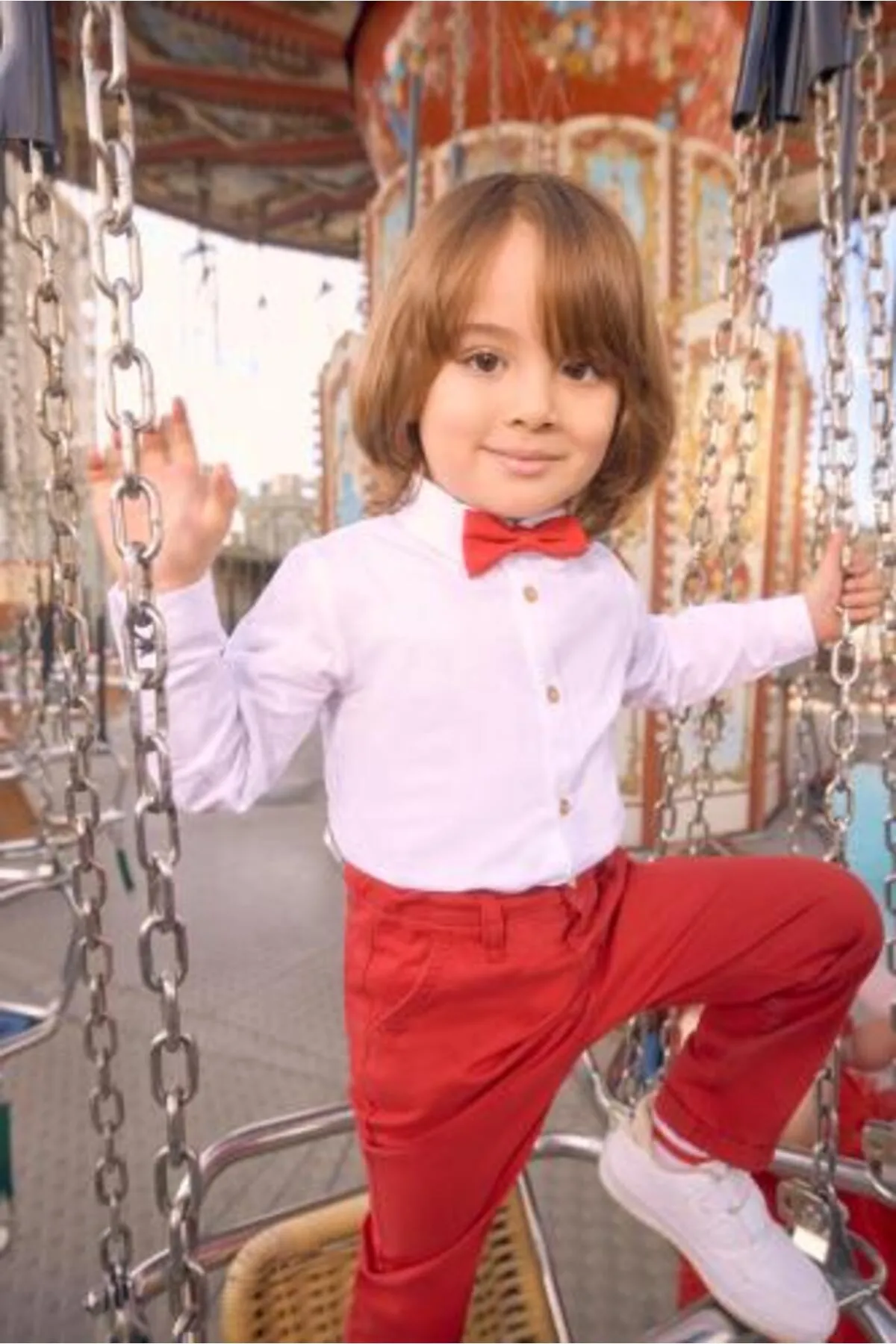 DeFacto  2-teiliges Set mit langärmeliger Fliege für Babys (Jungen) Z3012a223sp