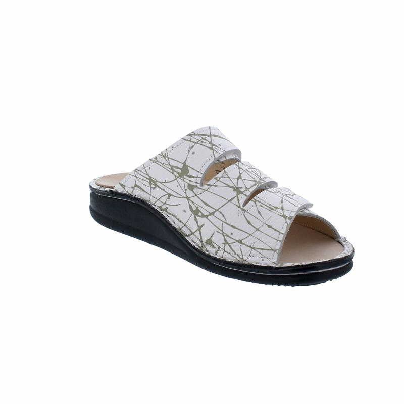 FINN COMFORT Pantoletten grau