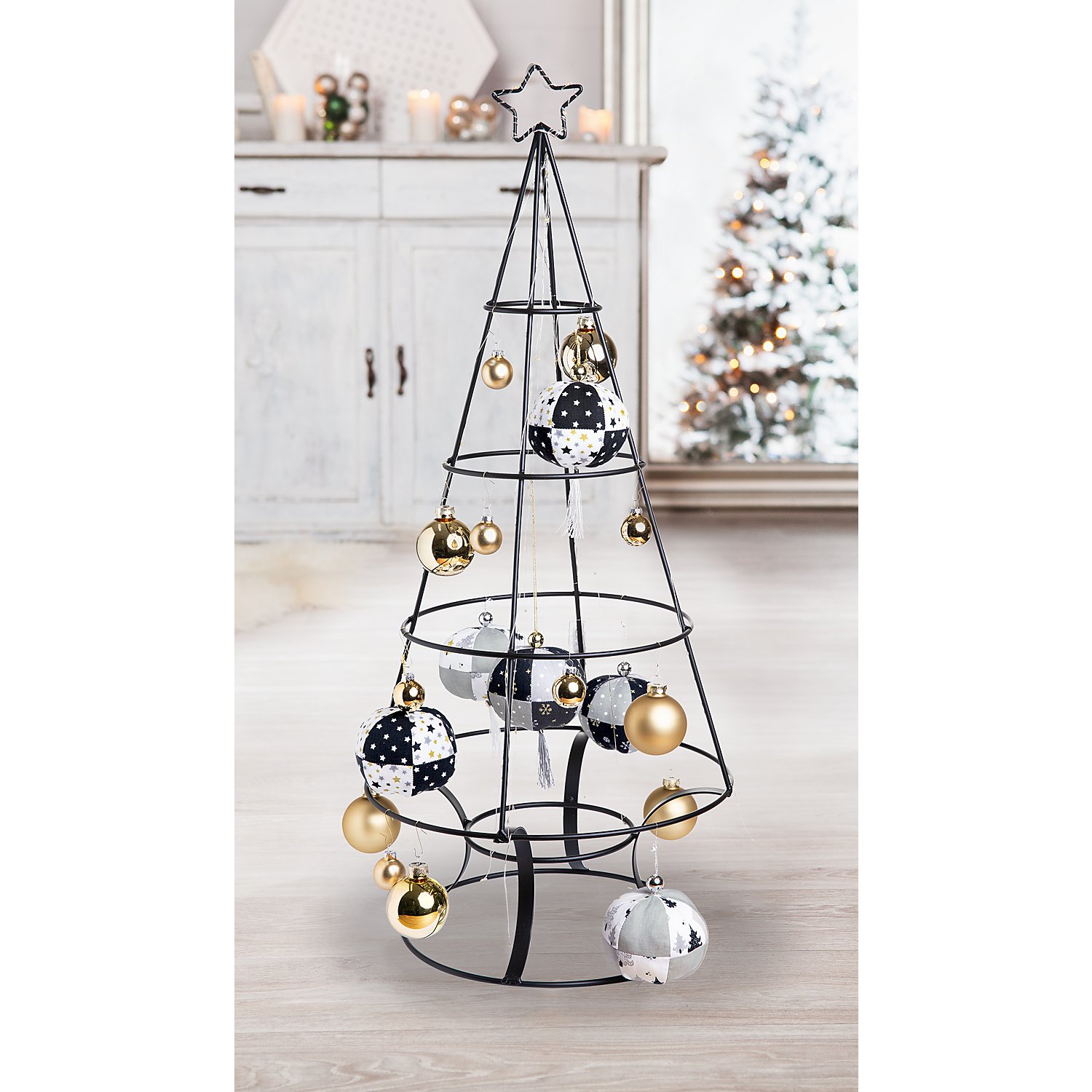 Metall-Weihnachtsbaum, 82,5 cm