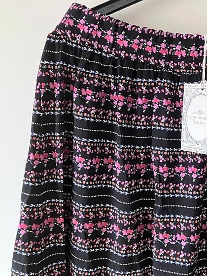 Vive Maria Rock in Schwarz/ Pink günstig kaufen M