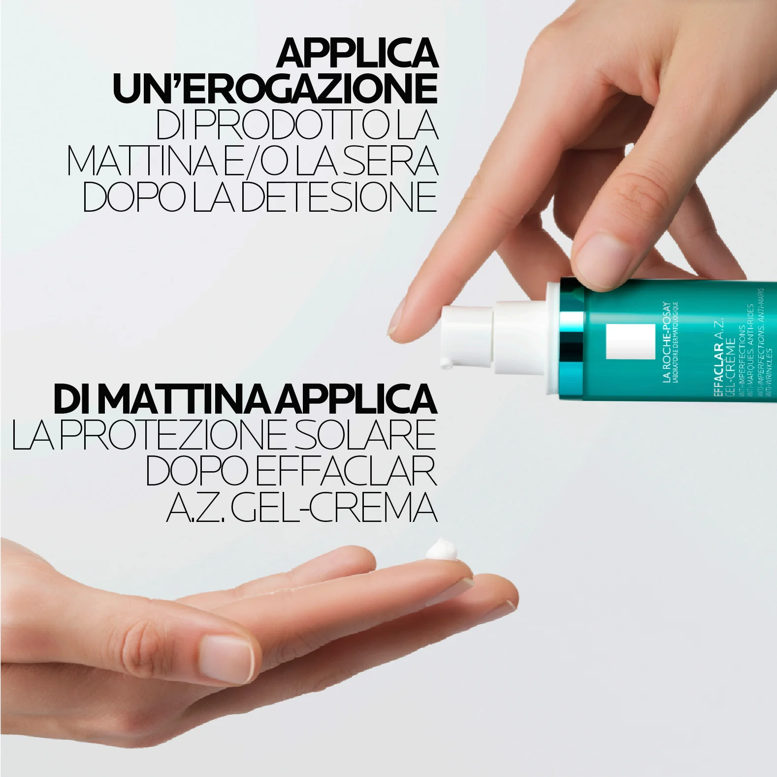 Effaclar AZ Gel-Cremă cu Acid Azelaic - Gel facial anti-pete