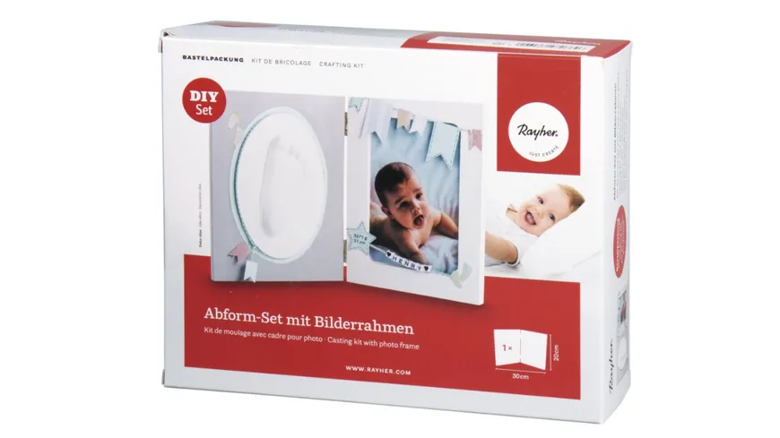 Rayher Abform - Set mit Bilderrahmen