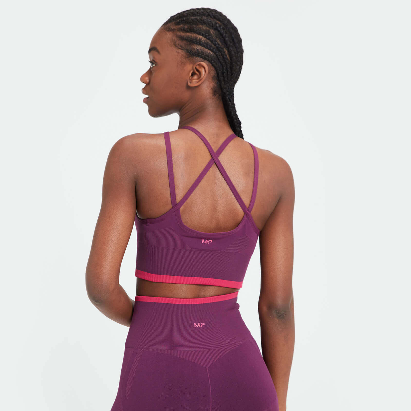 Legging sans coutures MP Adapt pour femmes – Violet foncé