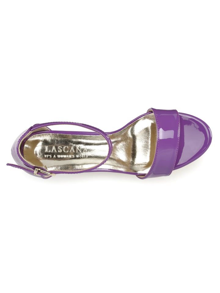 LASCANA High-Heel-Sandalette in lila günstig kaufen
