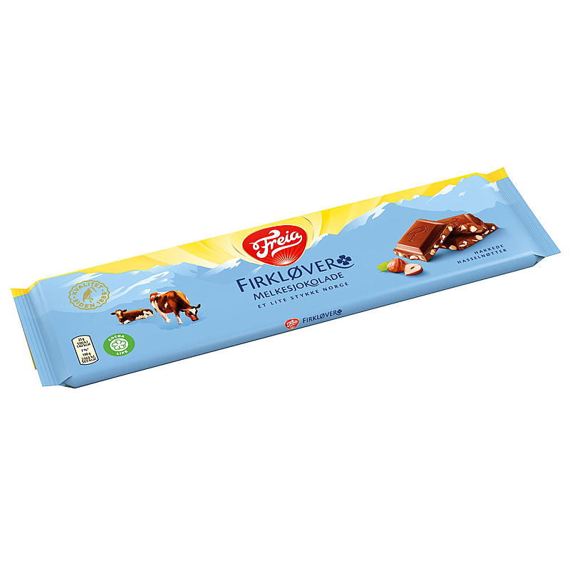 Freia Melkesjokolade Firkløver 200 g Freia