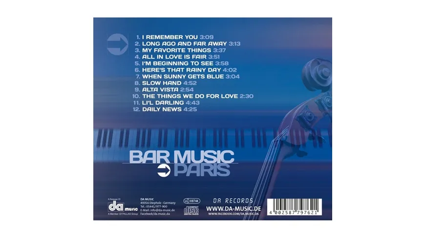 Bar Music- Paris