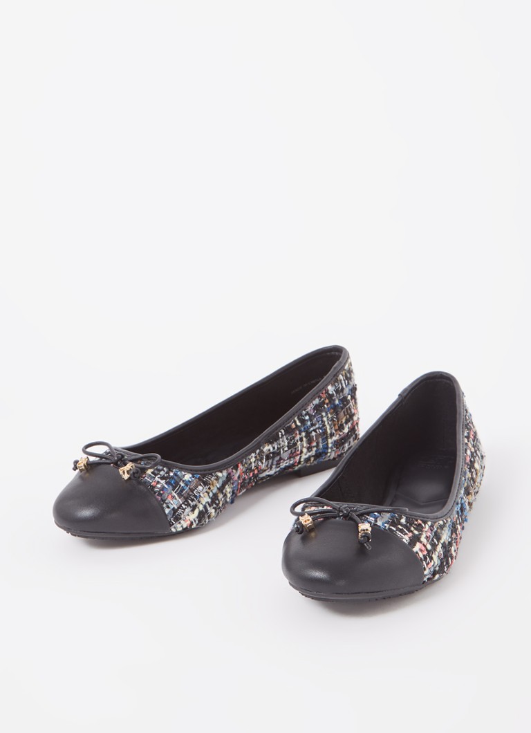 Balerini Dune London Bonjour cu aspect de tweed