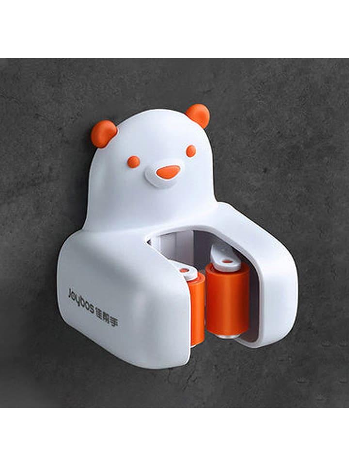 Joybos Besenhalterung in Weiß/ Orange - (B)6 x (H)8 x (T)3 cm günstig kaufen onesize