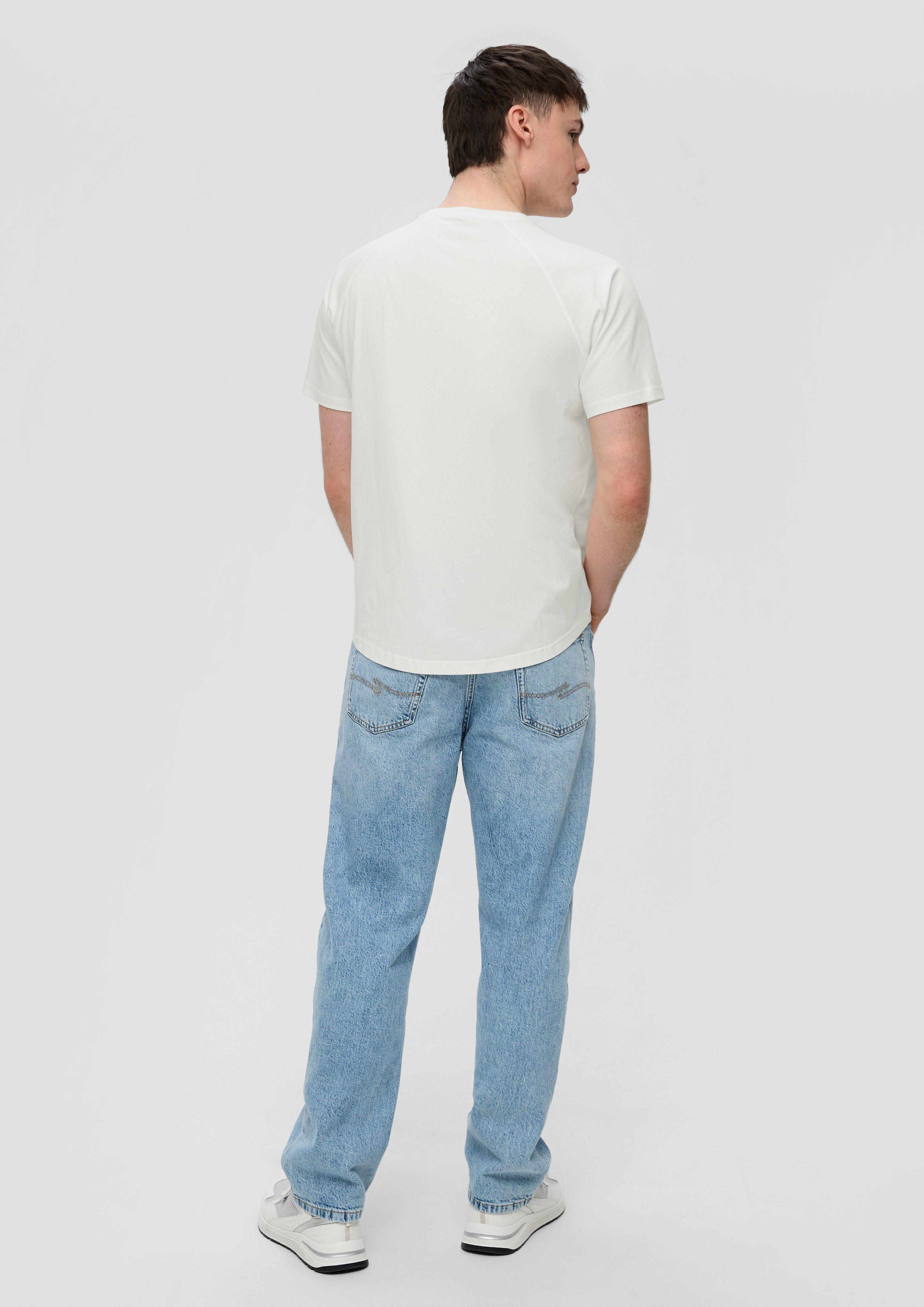 Klassisches T-Shirt aus reiner Baumwolle  2151901-0120