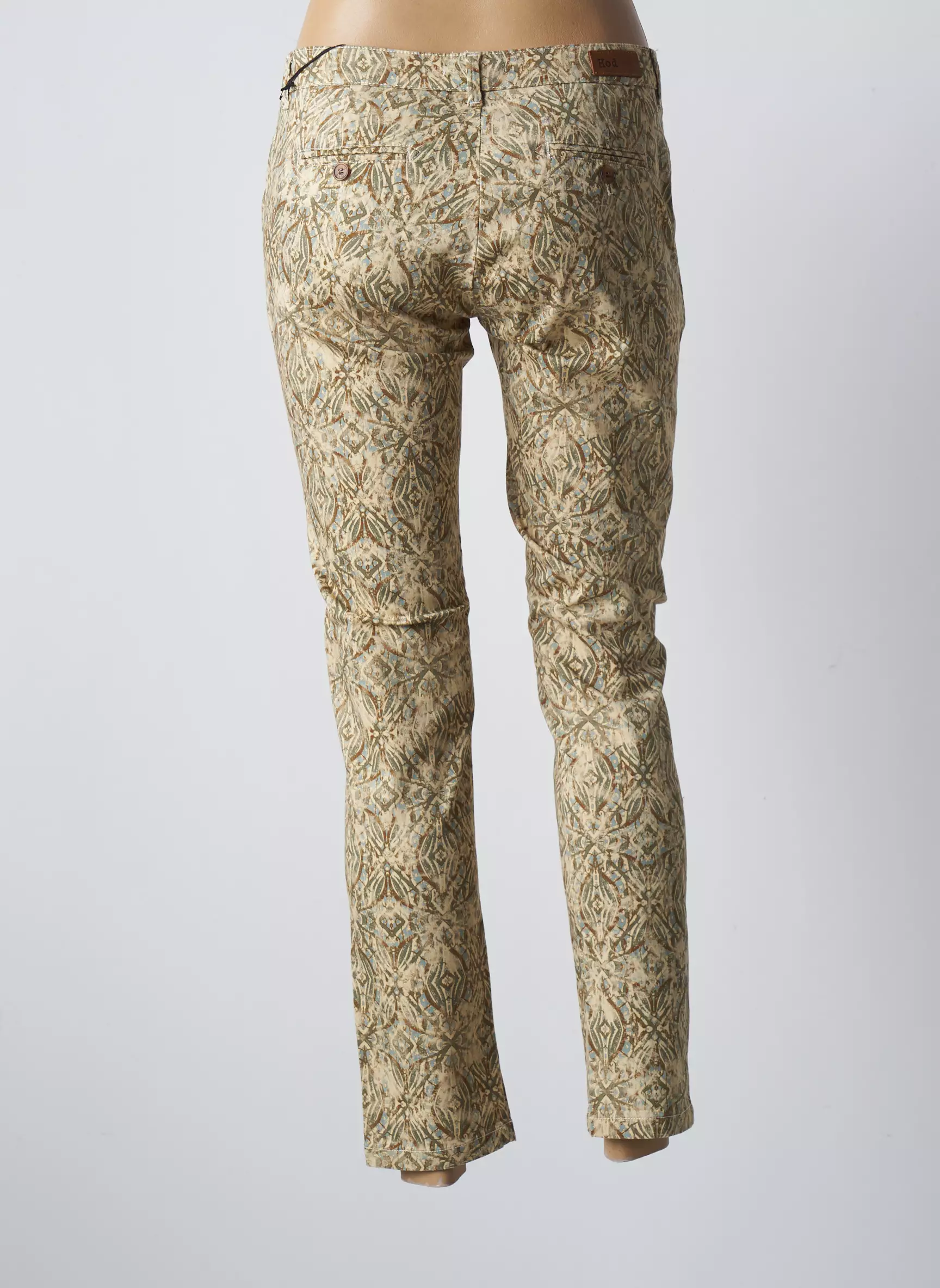 Hod Pantalons Chino Femme couleur beige
