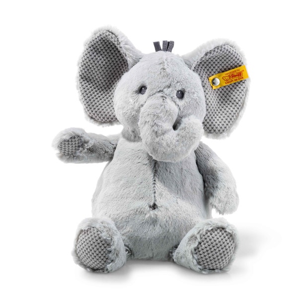Soft Cuddly Friends Ellie Elefant, 28 cm, hellgrau