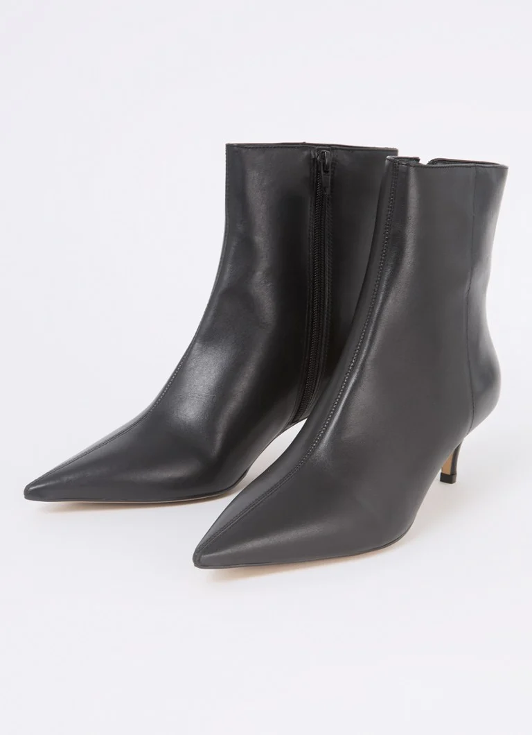 Dune London  Offer enkellaarsje van leer