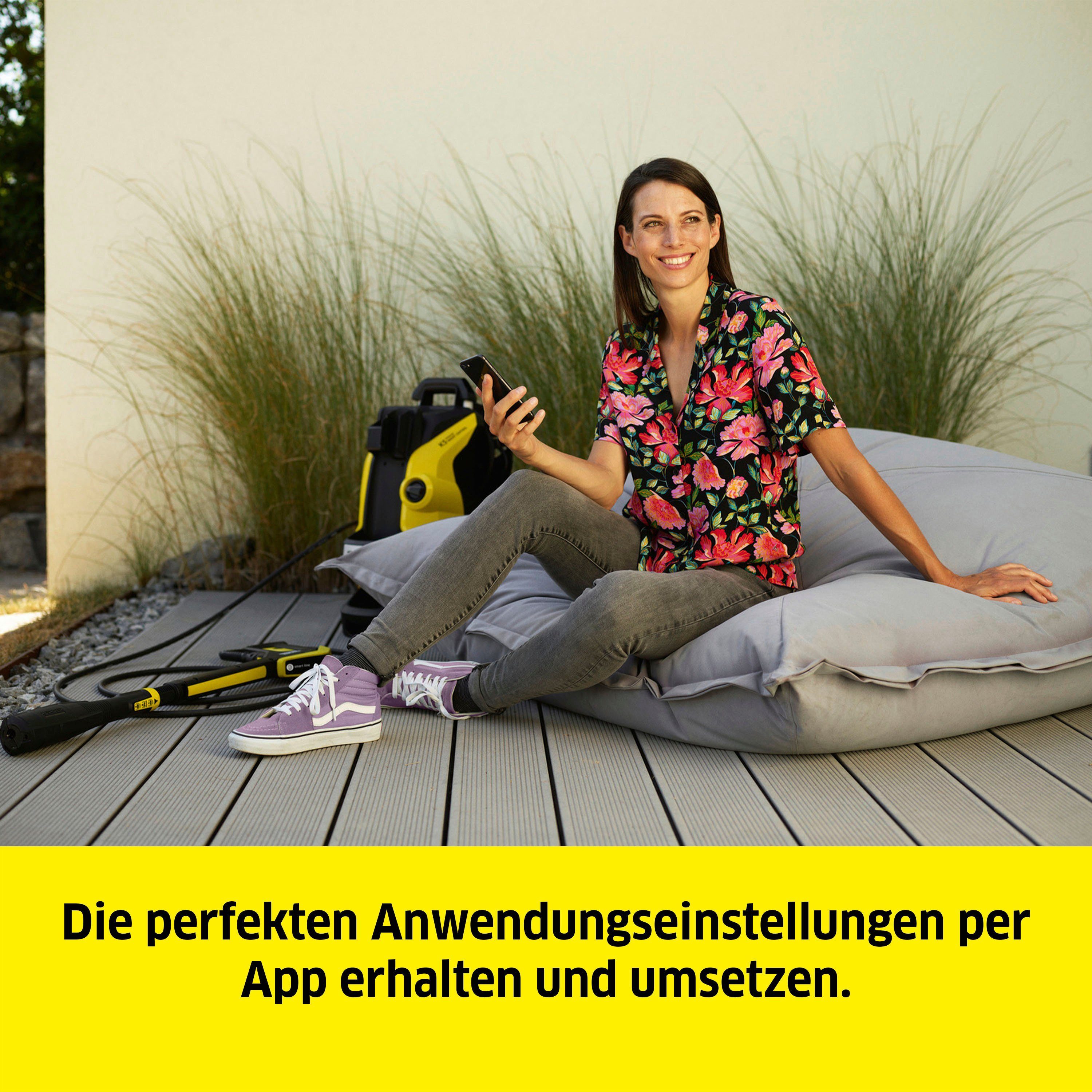 KÄRCHER Hochdruckreiniger K 5 Power Control, Druck max: 145 bar, Fördermenge max: 500 l/h, Quick Connect, Home & Garden App