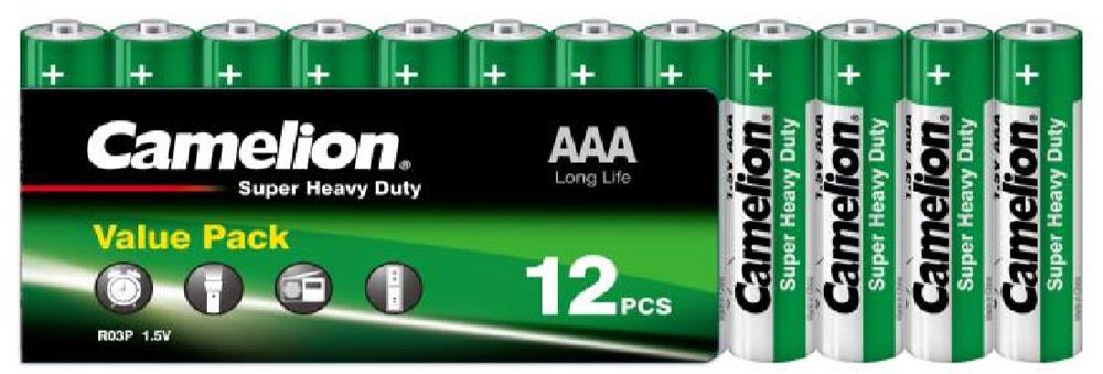 Camelion Batterie AAA Mikro R3 (12 Stück) kaufen | Bike-Discount