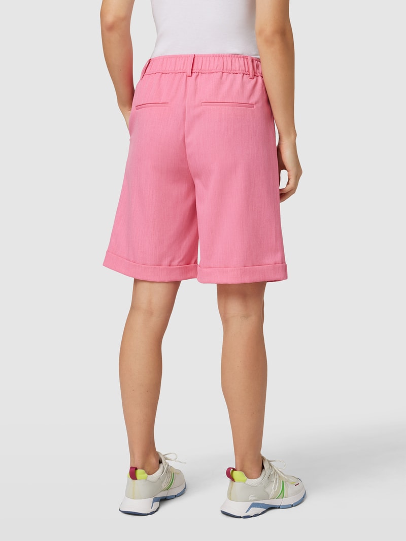 Bermudas mit französischen Eingrifftaschen Modell 'Milena' in pink