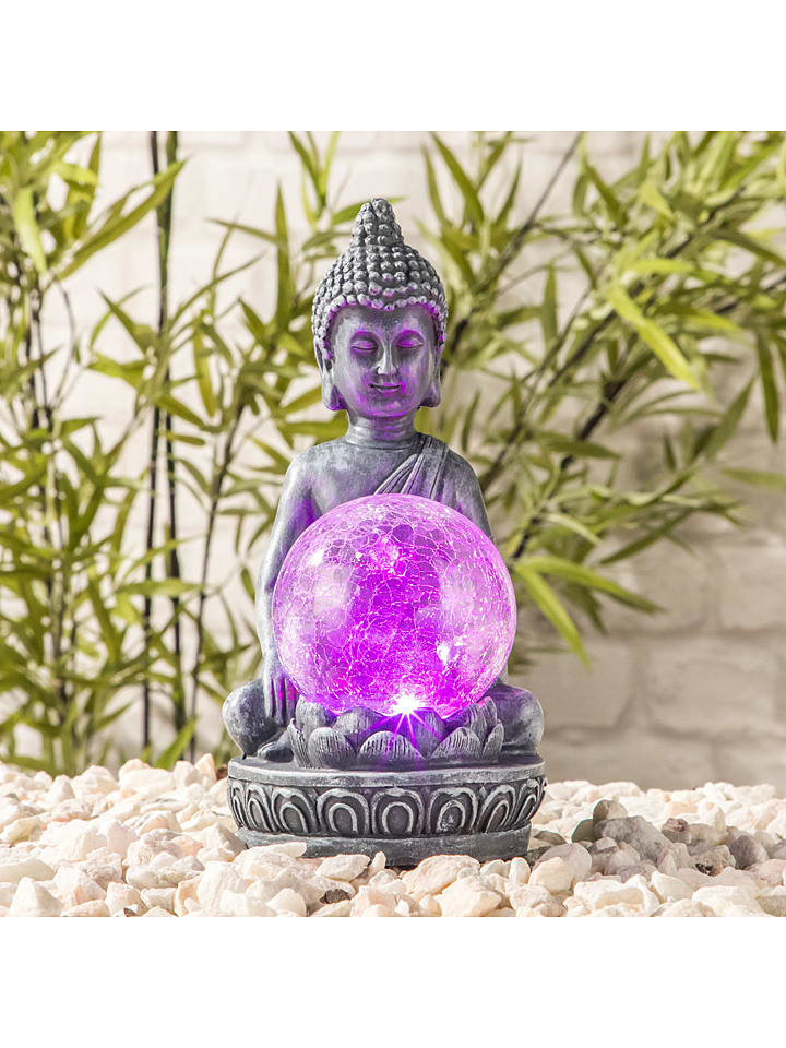 Garden Hero LED-Solar-Dekoleuchte mit Farbwechsel - (H)19,5 cm günstig kaufen onesize