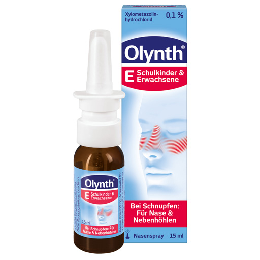 OLYNTH 0,1% für Erwachsene Nasendosierspray  15 ml  Nasendosierspray