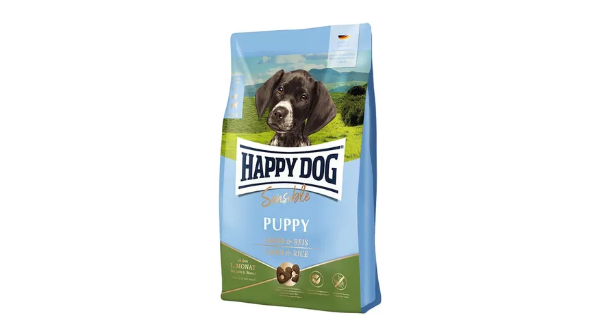 Happy Dog Hundetrockenfutter Sensible Puppy Lamm & Reis 1 kg 1 kg
