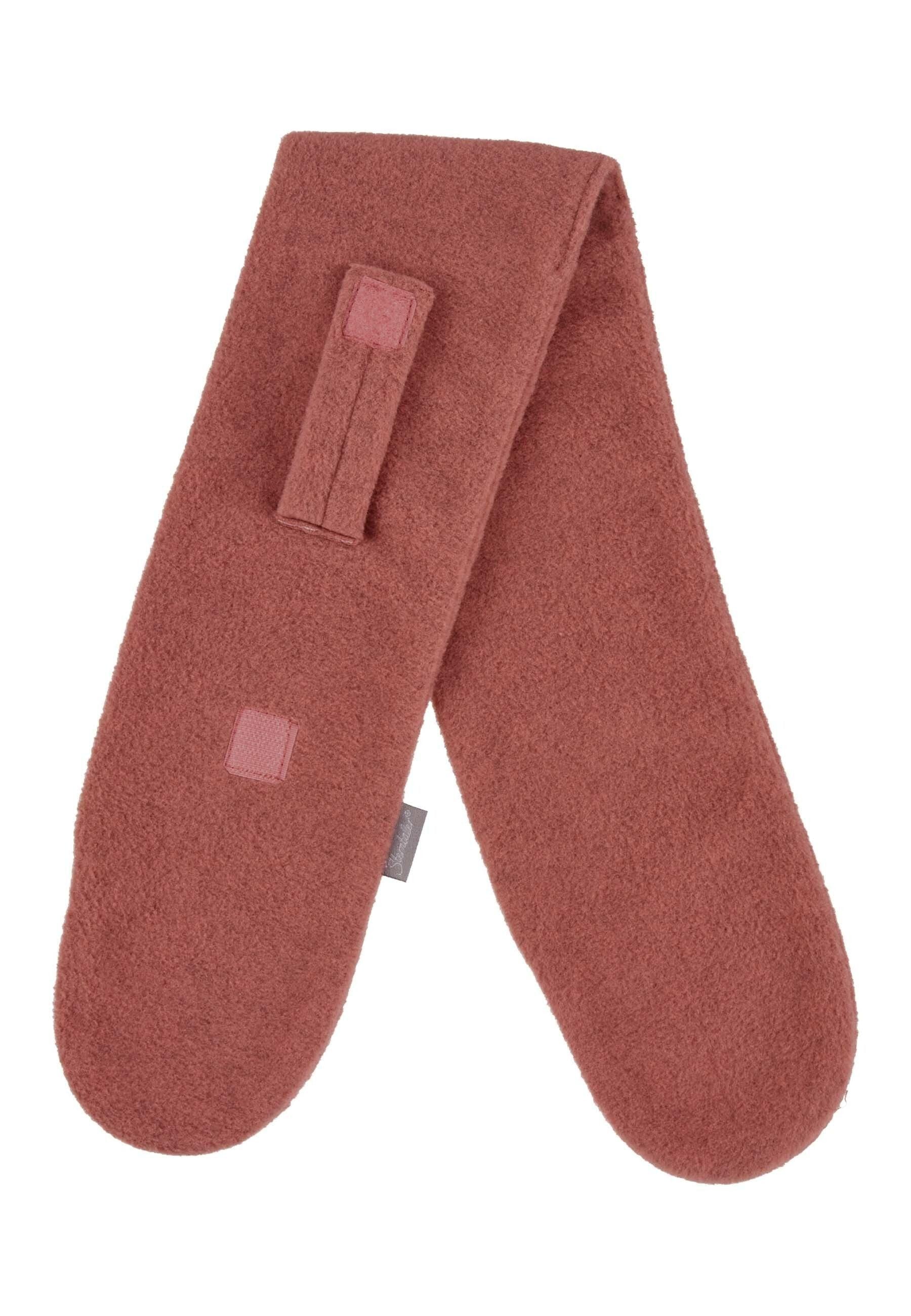 Schal aus Microfleece mit Riegel (Klettverschluss)