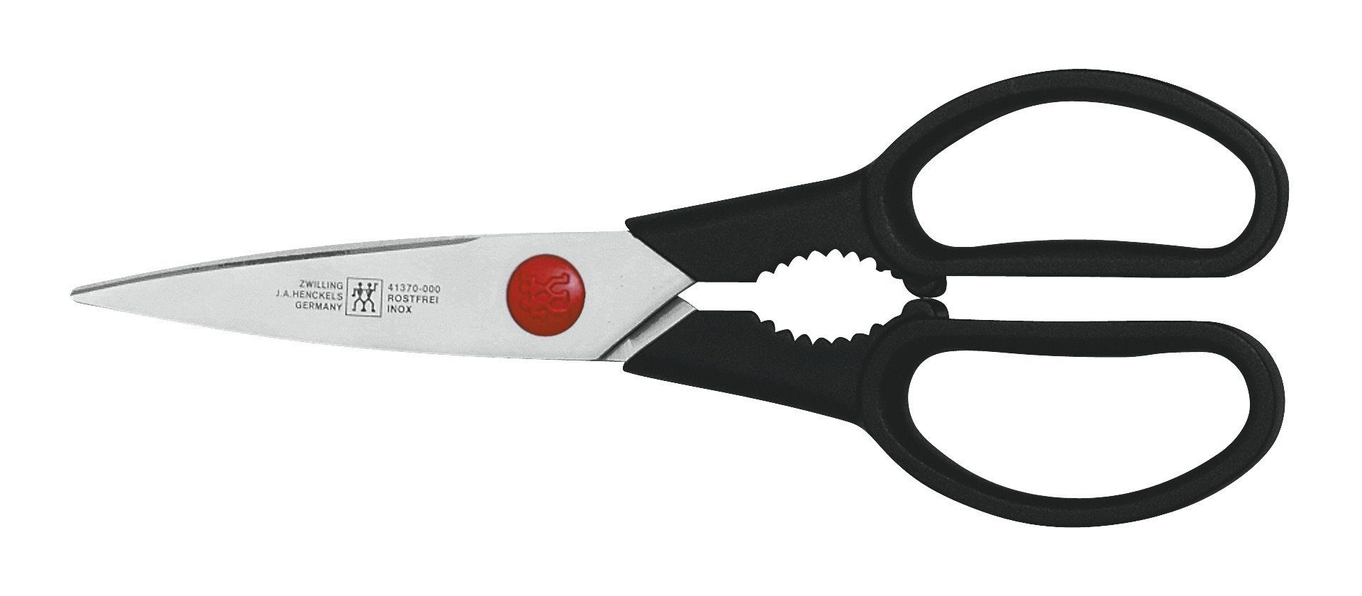 Zwilling Messerblock Vier Sterne 7-tlg., Made in Germany, Messer und Schere aus rostfreiem Spezialstahl