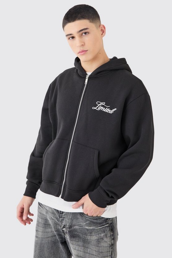 Kastiger Limited Hoodie mit Reißverschluss
