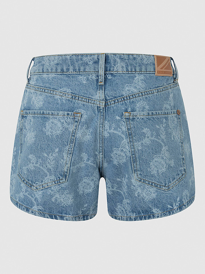 Pepe Jeans Jeans-Shorts in Blau günstig kaufen