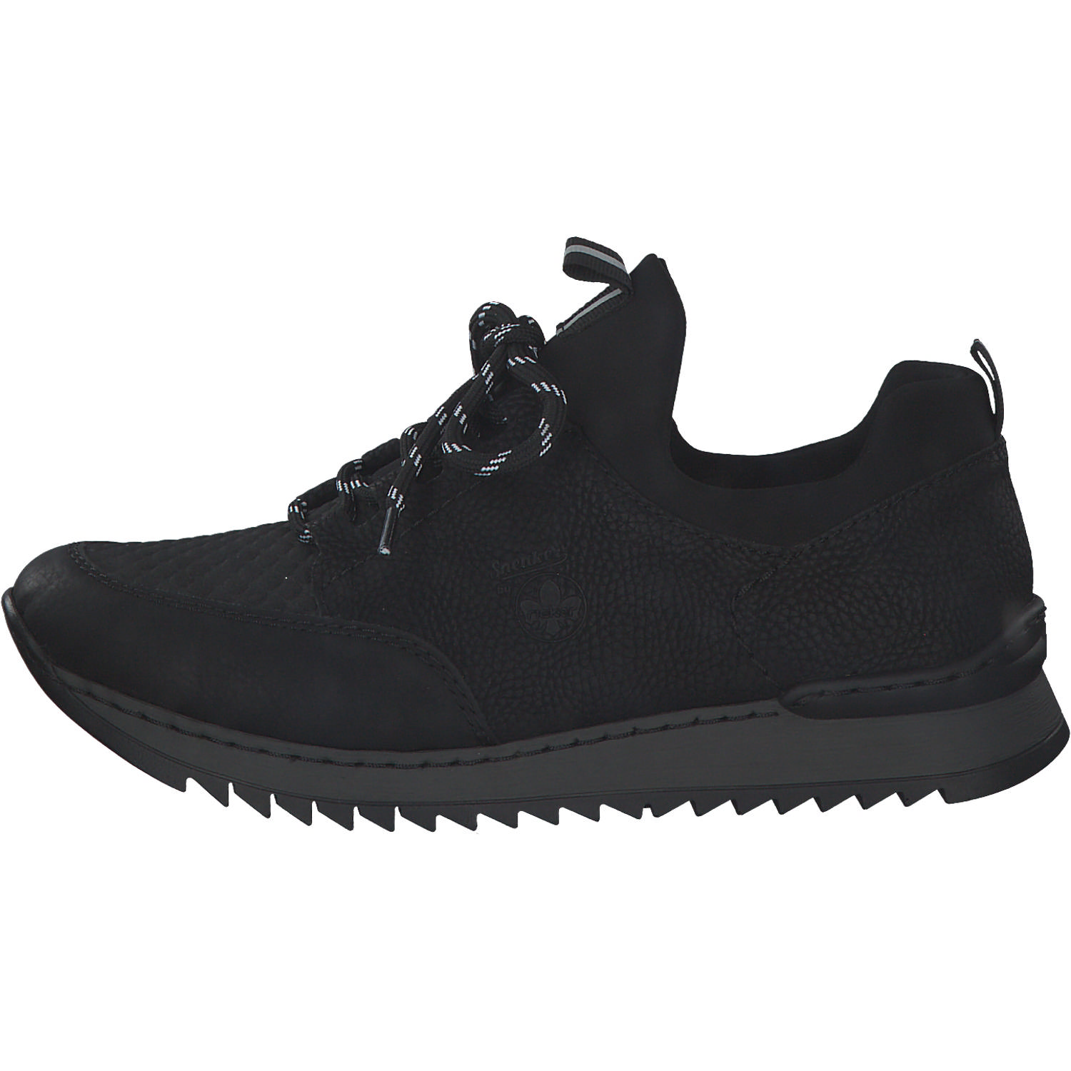 Rieker M3682, Sneakers Low, Damen, schwarz