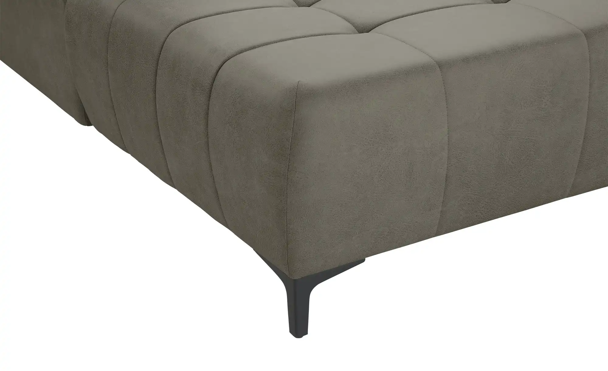 Twist Ecksofa aus Mikrofaser Caro