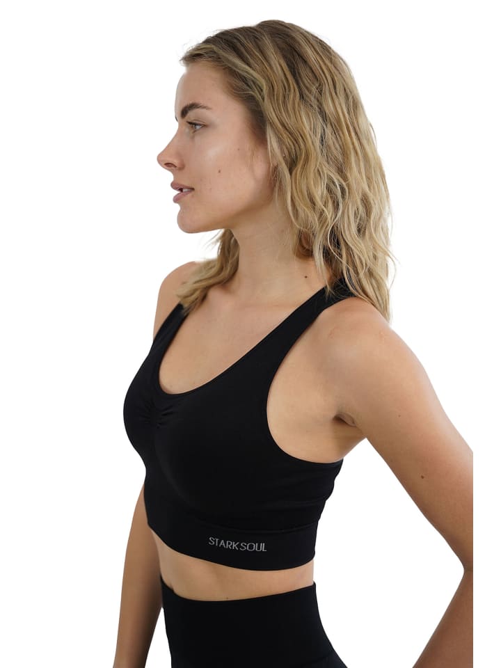 Stark Soul® Seamless Light Sports Bra - Sport BH in schwarz günstig kaufen