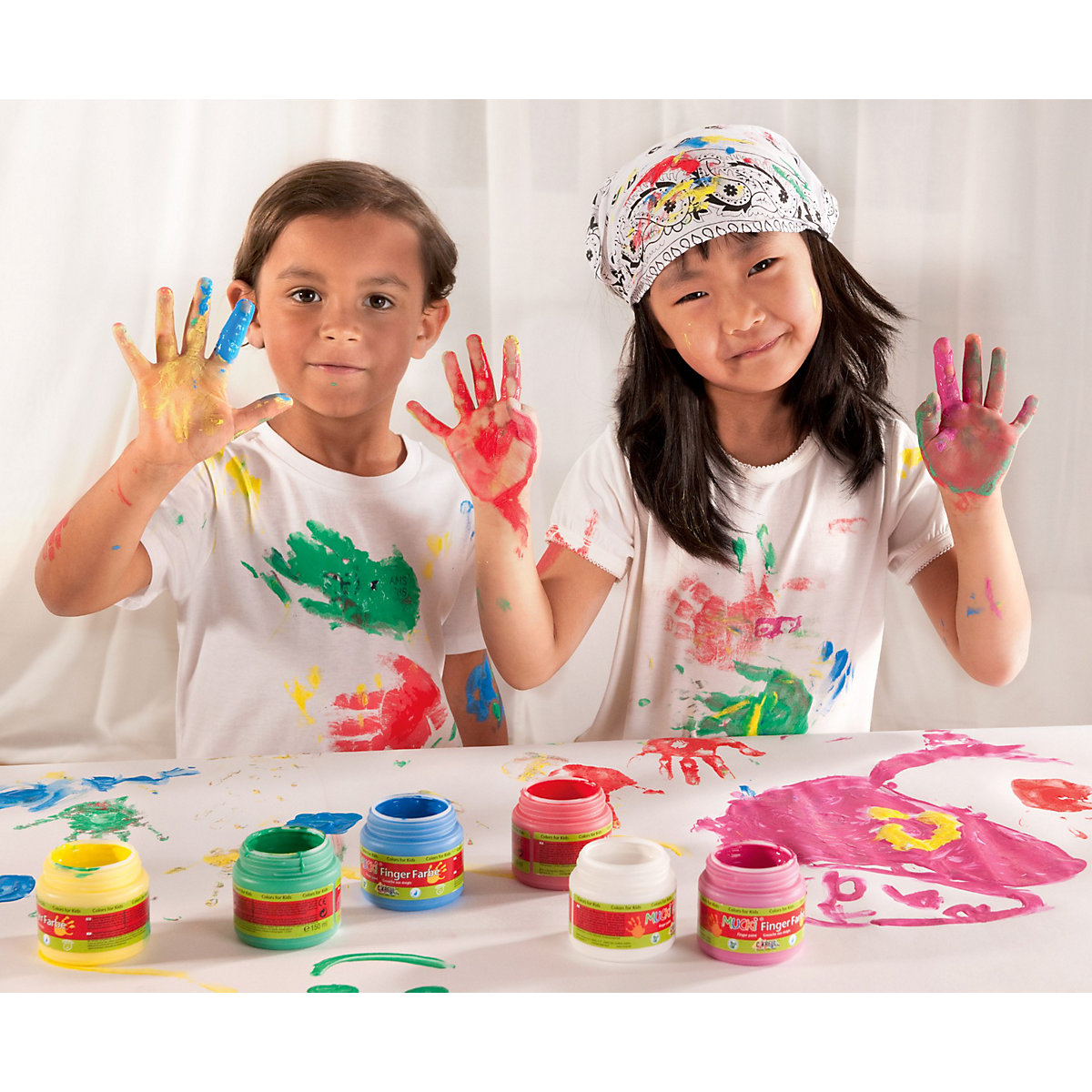MUCKI Kinderpinsel 5er Set