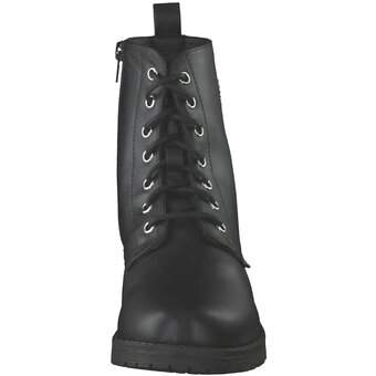 Puccetti Schnür Boots in schwarz