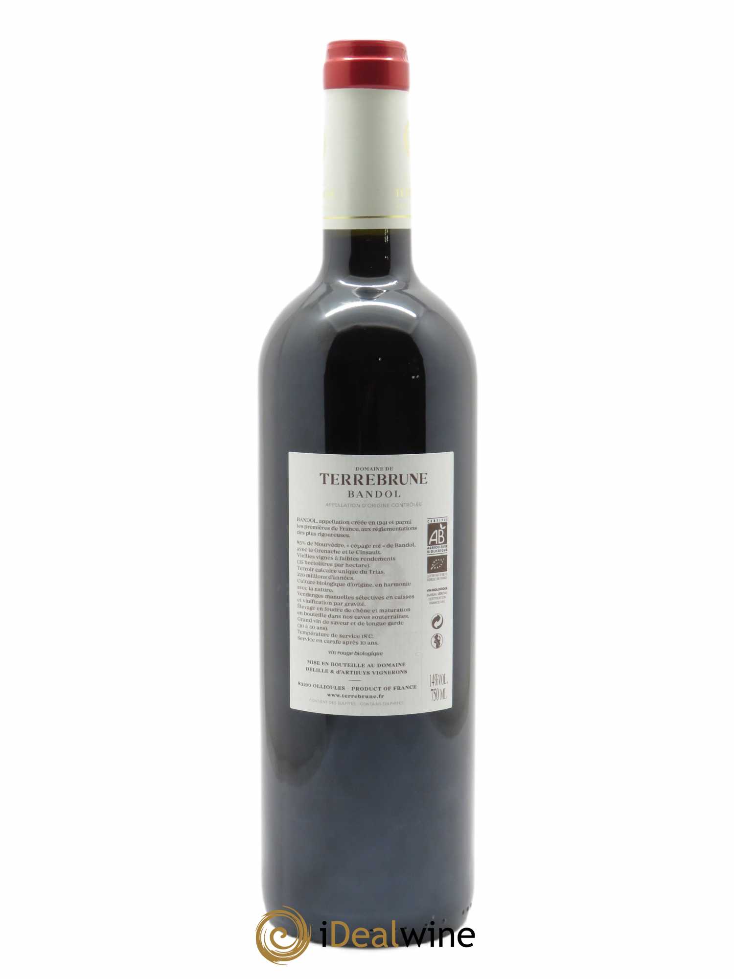 Bandol Terrebrune (Domaine de)  2018 - Lot de 1 Bouteille