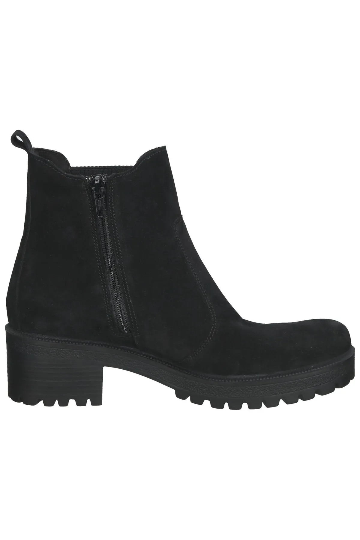 Bama  Stiefelette - Schwarz - Blockabsatz
