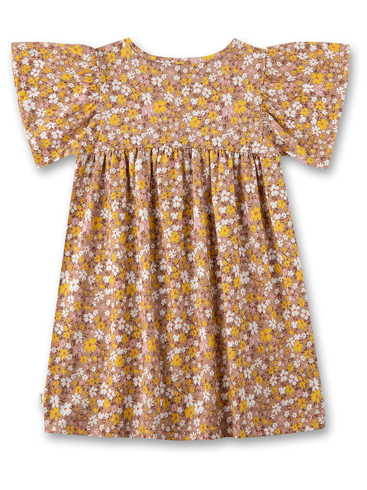 Sanetta Kidswear Kleid in Hellbraun günstig kaufen