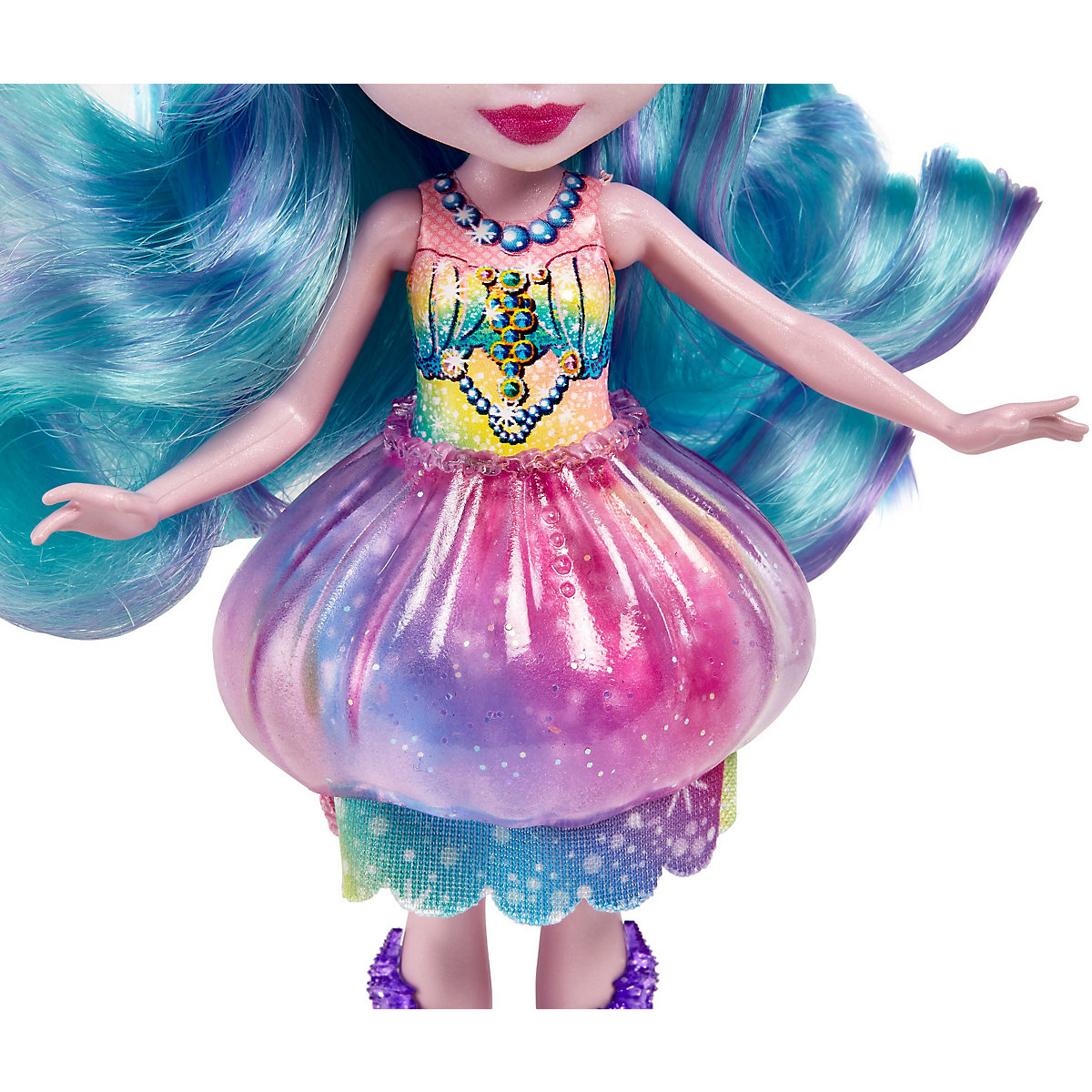 Royal Enchantimals Jelanie Jellyfish & Stingley Puppe