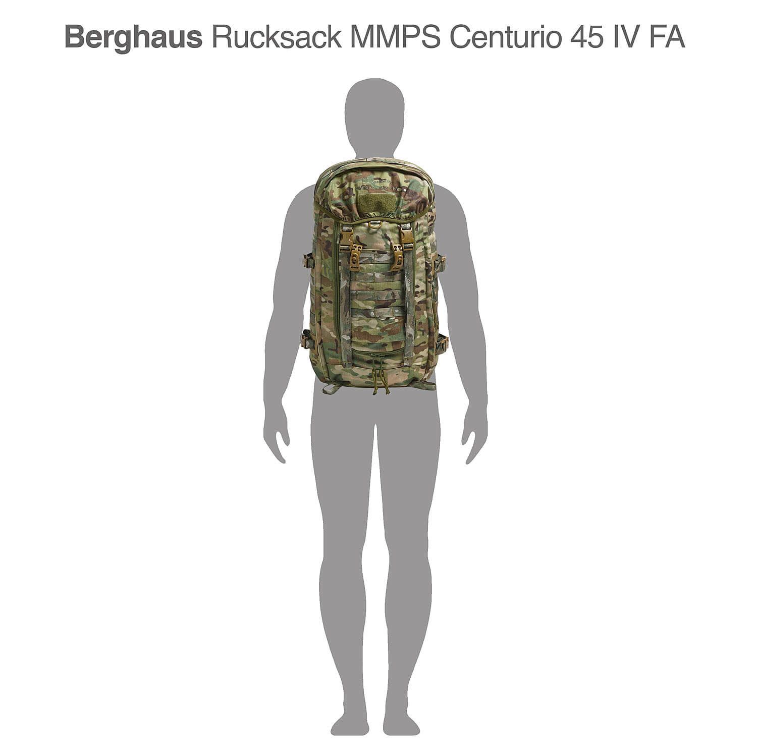 Rucksack MMPS Centurio 45 IV FA
