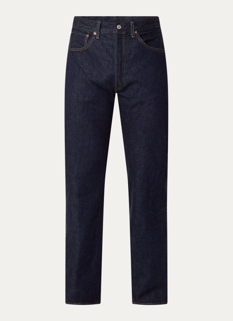 Blugi Levi's 501 slim fit din 1955, decolorare închisă