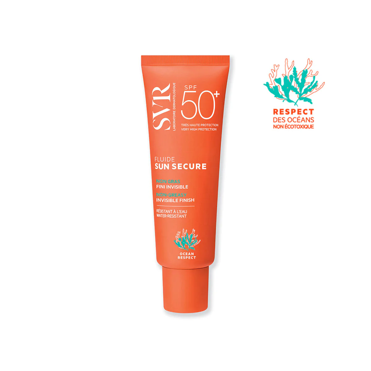 Sun Secure Fluide SPF50+ - Protector solar facial de alta protección.