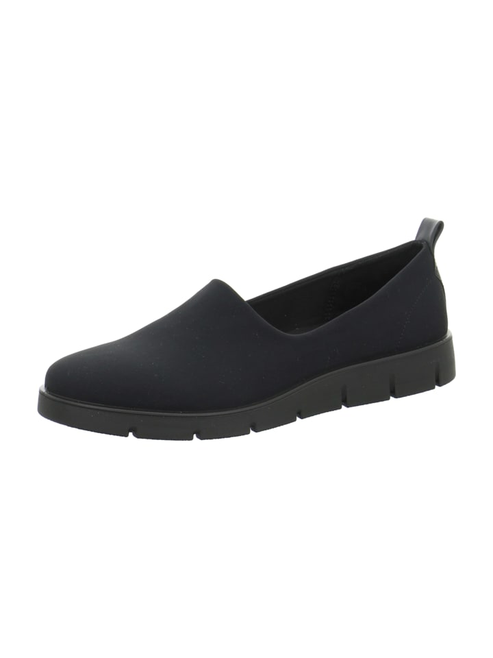 Ecco Sportliche Slipper in Schwarz günstig kaufen