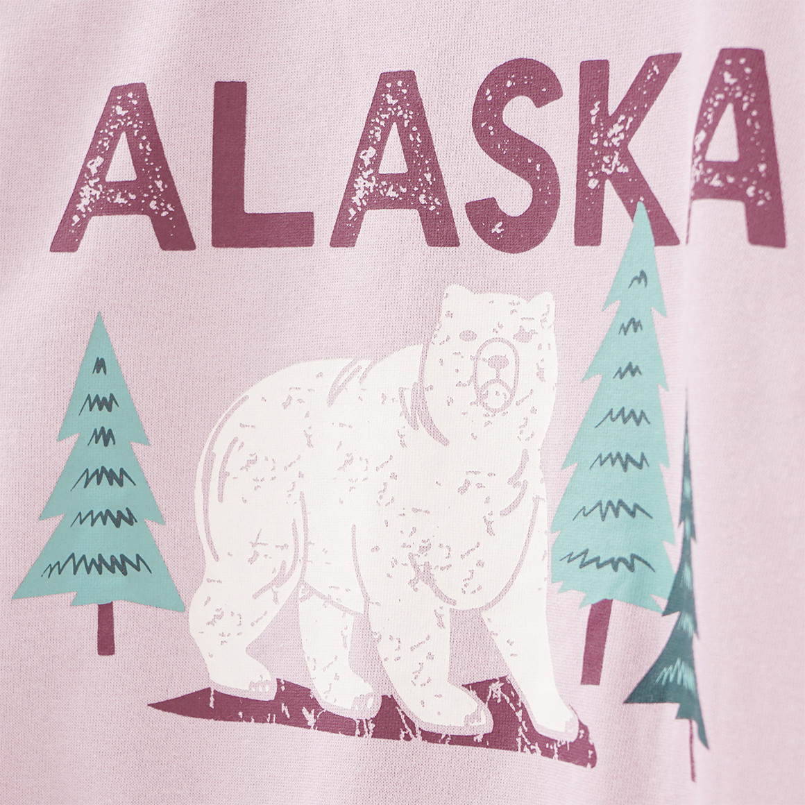 Mädchen Sweatshirt mit Bären-Print