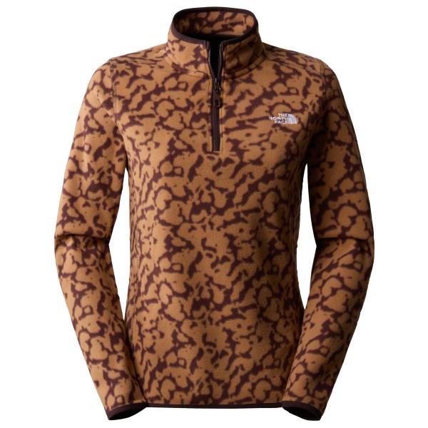 The North Face - Women's 100 Glacier Printed 1/4 Zip - Fleecepullover