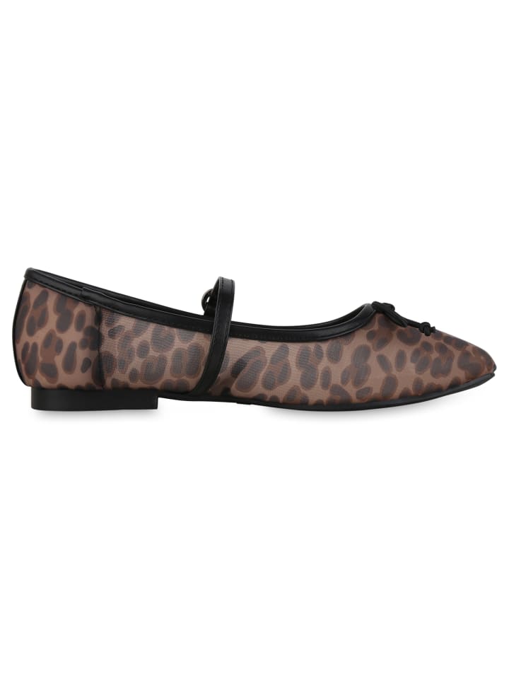 VAN HILL Riemchenballerinas Elizabeth in Leopard günstig kaufen