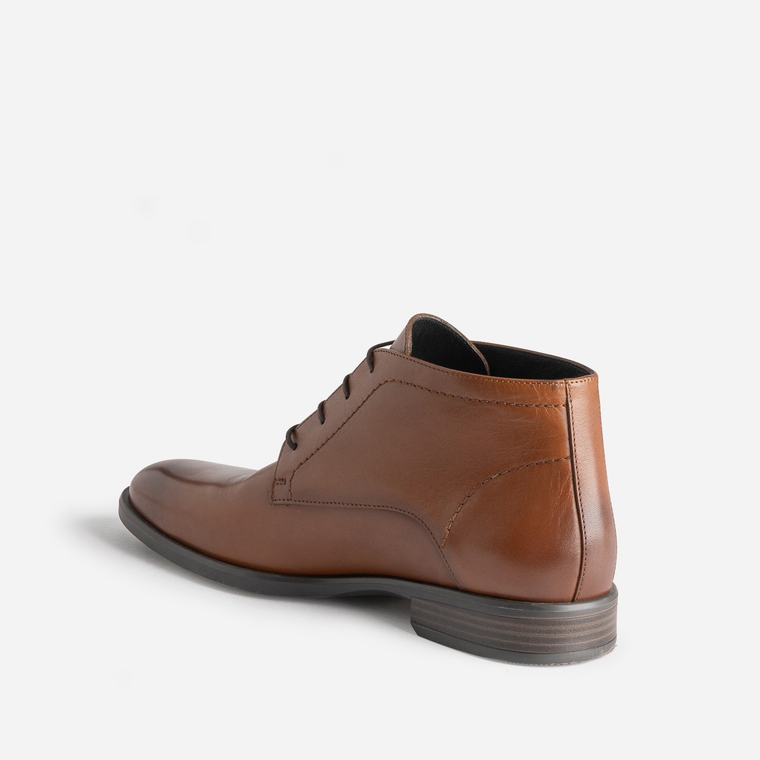 Chukka boots ERAM FLEX marron en cuir