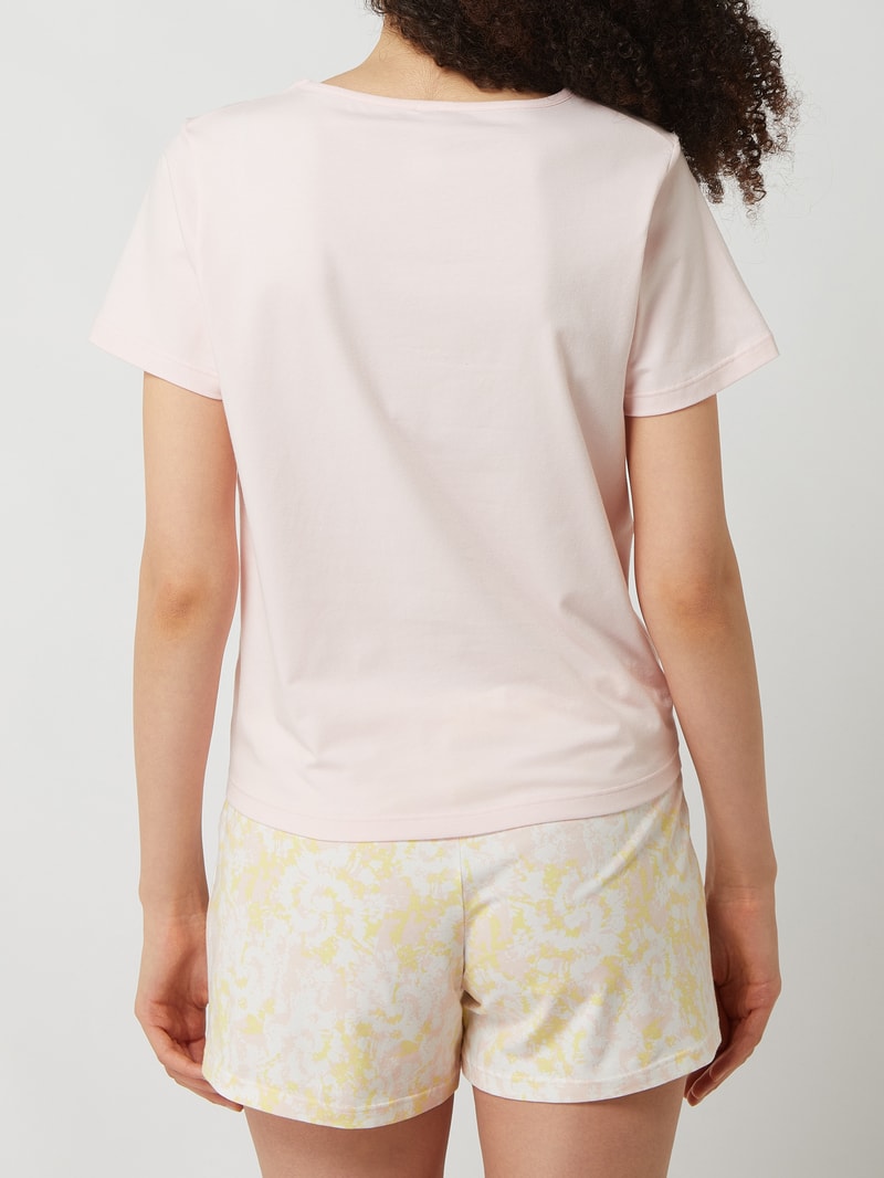 Pyjama mit Stretch-Anteil Modell 'Festival Vibe' in rosa