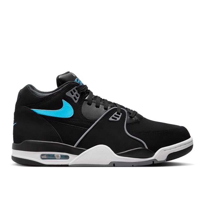 NIKE Air Flight 89 “Black Aqua” black/dusty cactus-white-cool grey